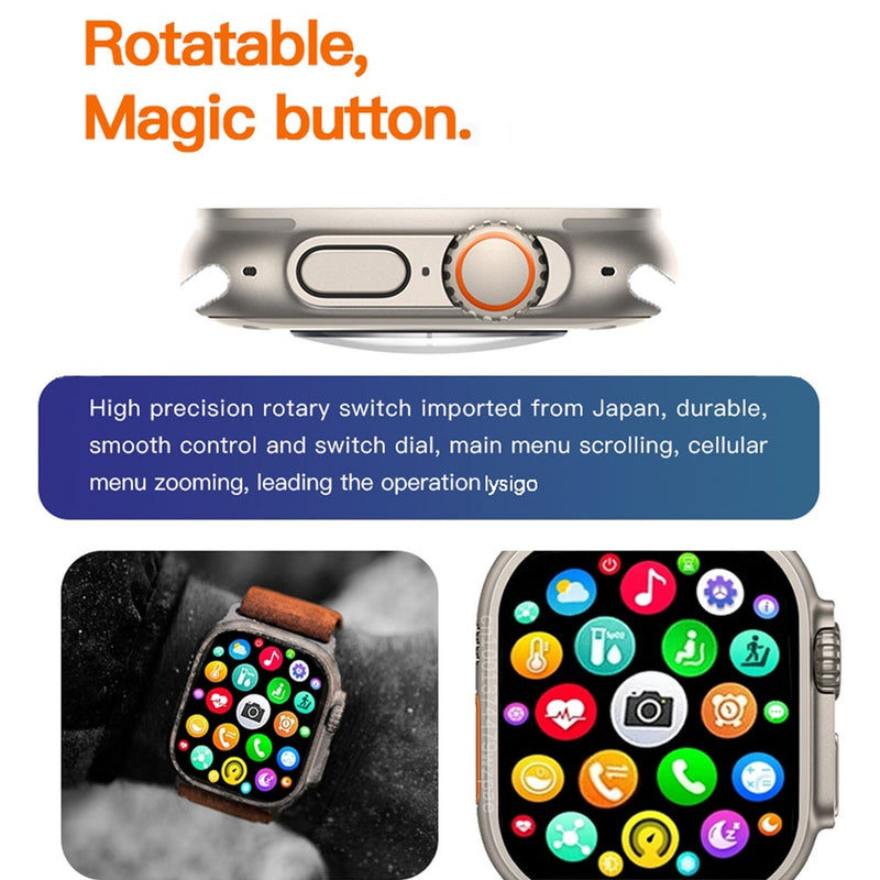 Smartwatch Relógio Inteligente Série IWO 8 T800 Ultra
