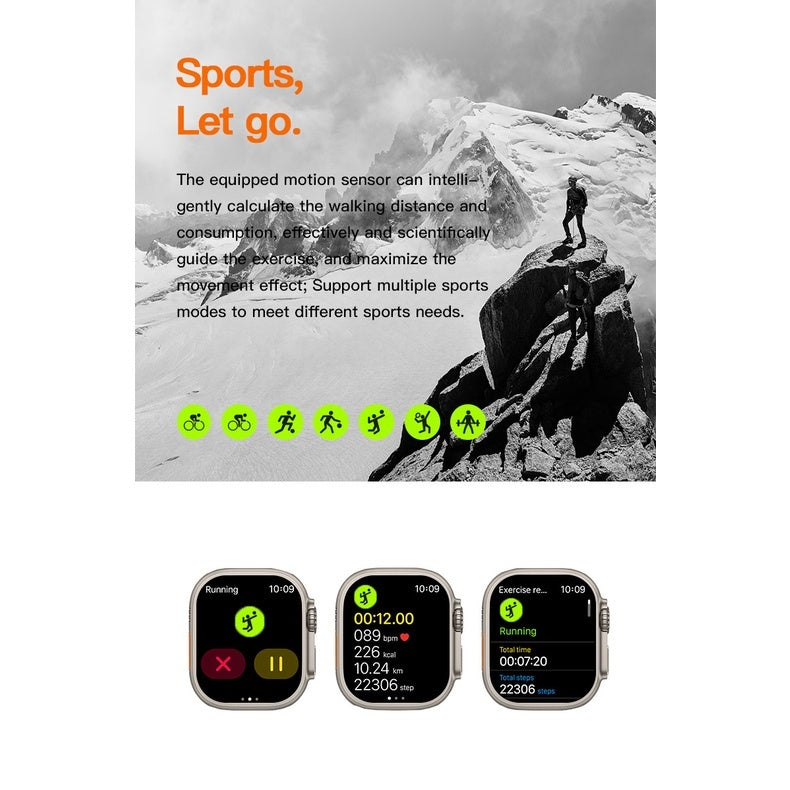 Smartwatch Relógio Inteligente Série IWO 8 T800 Ultra