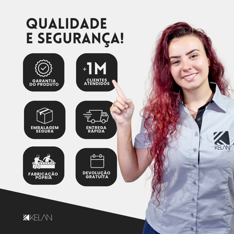 Prateleira De Canto  Preto - Branco