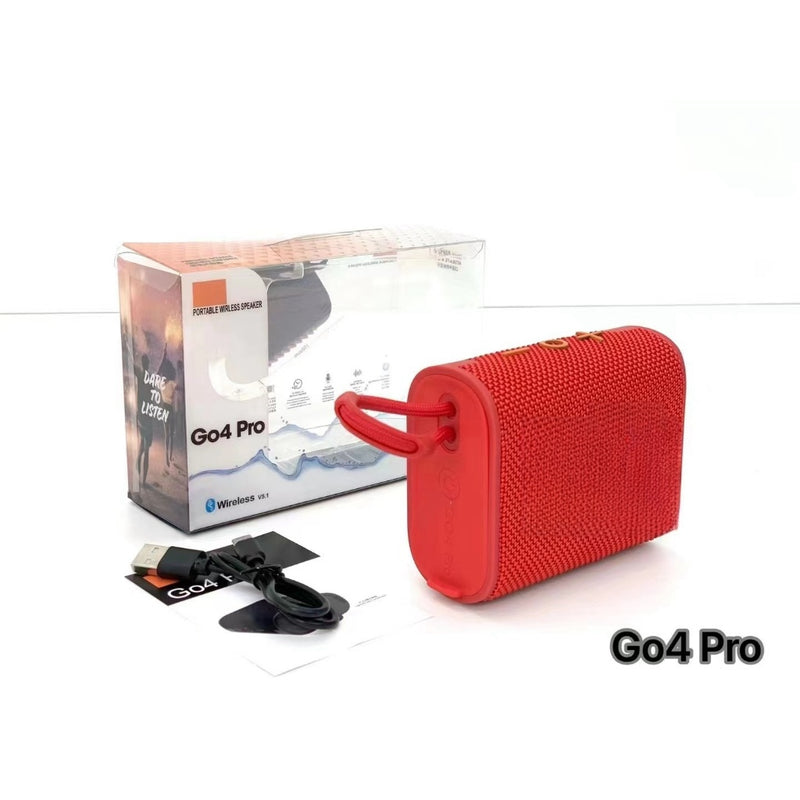 Caixa de Som Bluetooth Portátil Go4 Pro à Prova d'Água