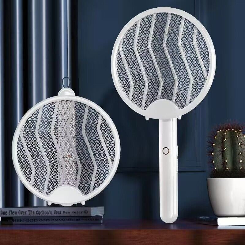 4 EM 1 Raquete Eletrica Mata Mosquito 110V 220V