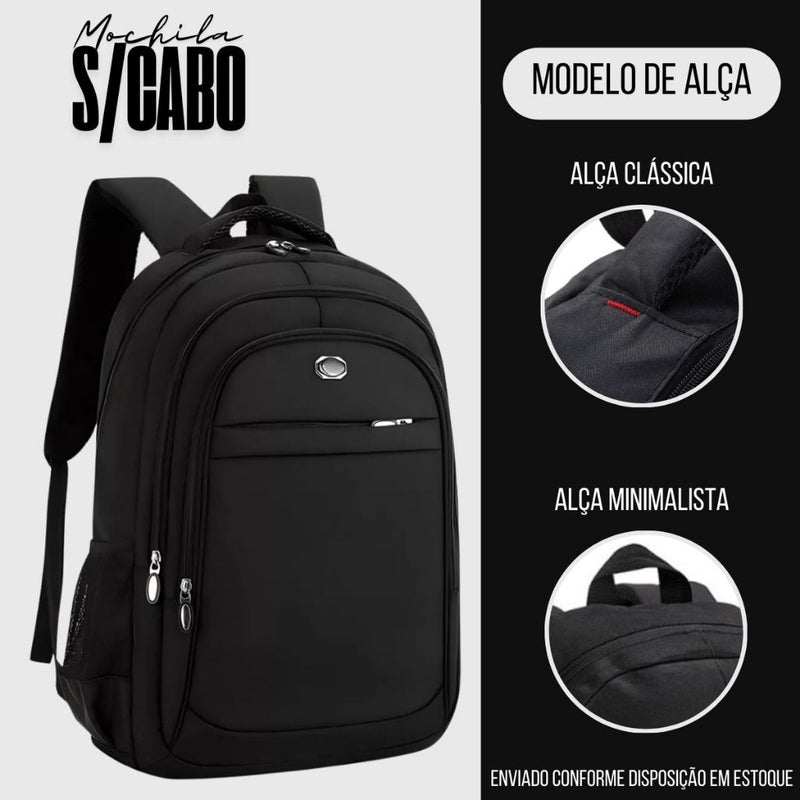 Mochila Mala Reforçada Notebook Unissex