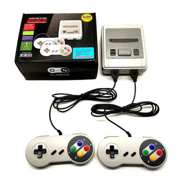 Mini Video Game Console Retro 620 Jogos Classicos（Super mario)  2 controles
