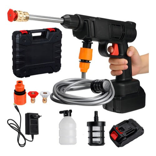 Lavadora Portátil de Alta Pressão 68V + 2 Baterias