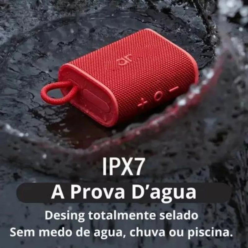Caixa de Som Bluetooth Portátil Go4 Pro à Prova d'Água