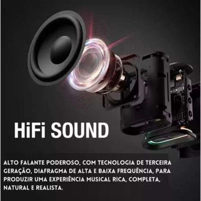 Caixa de Som Bluetooth Portátil Go4 Pro à Prova d'Água