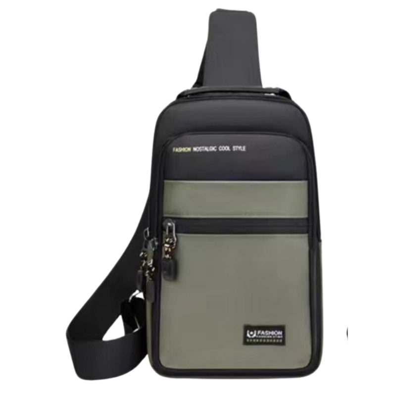 Mochila de Ombro Transversal Compacta
