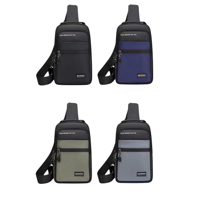 Mochila de Ombro Transversal Compacta