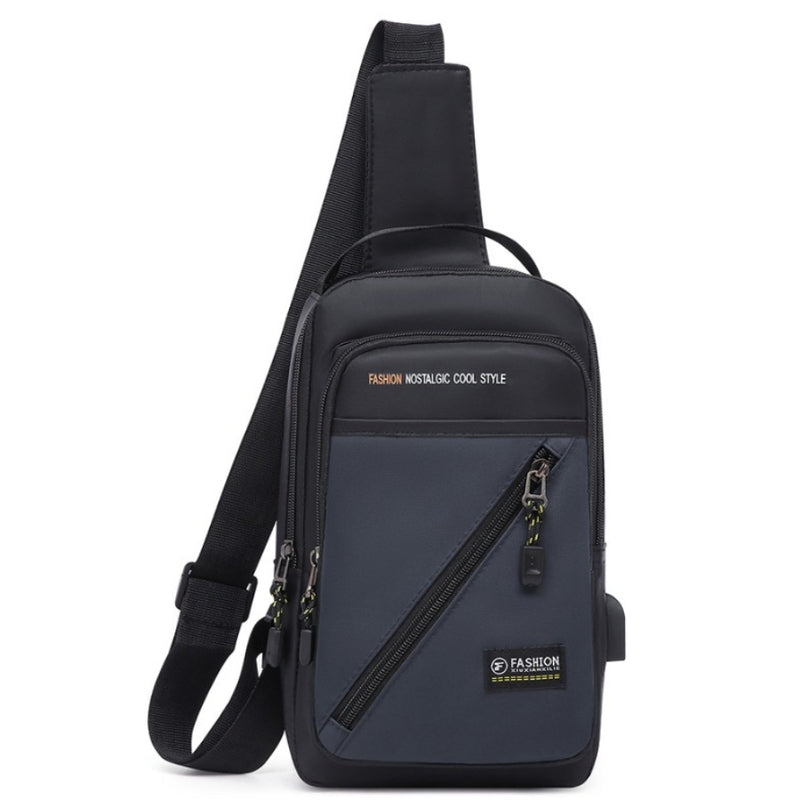 Mochila de Ombro Transversal Compacta