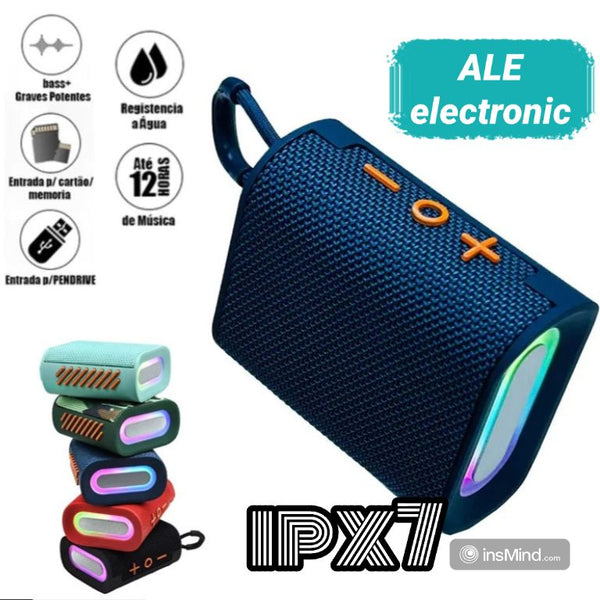 Caixa de Som Bluetooth Portátil Go4 Pro à Prova d'Água