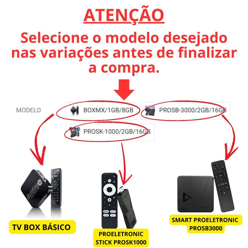 Smart tv box Stick | 4K/HD