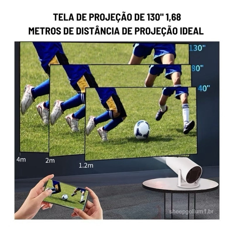 Projetor Full Android Hd Projetor 4k top Qualidade