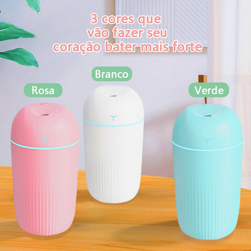 Umidificador De Ar Aromatizador Purificador