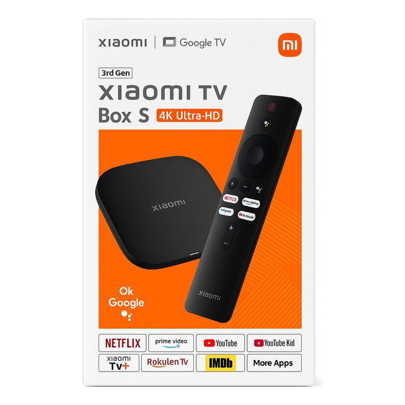 Xiaomi Mi Box S Tv Box 3a Geração 4k