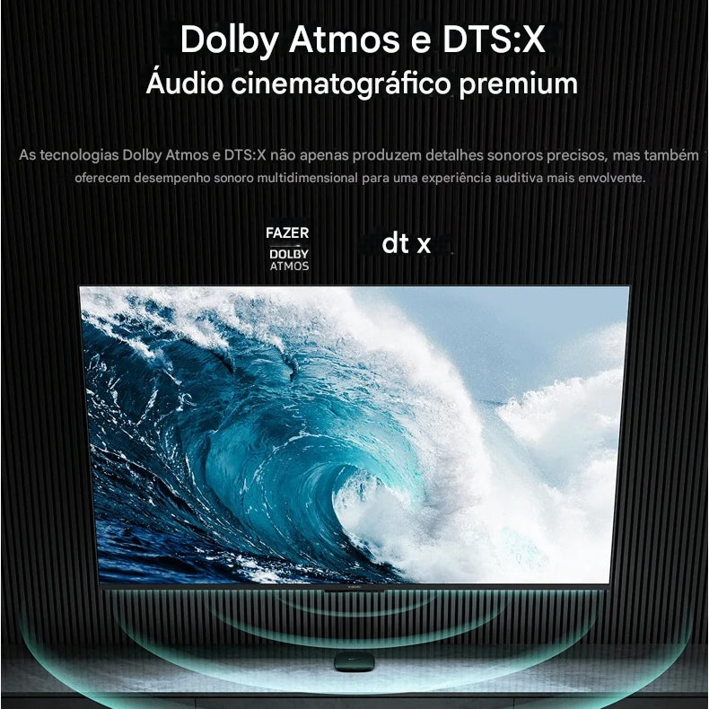 Xiaomi Mi Box S Tv Box 3a Geração 4k