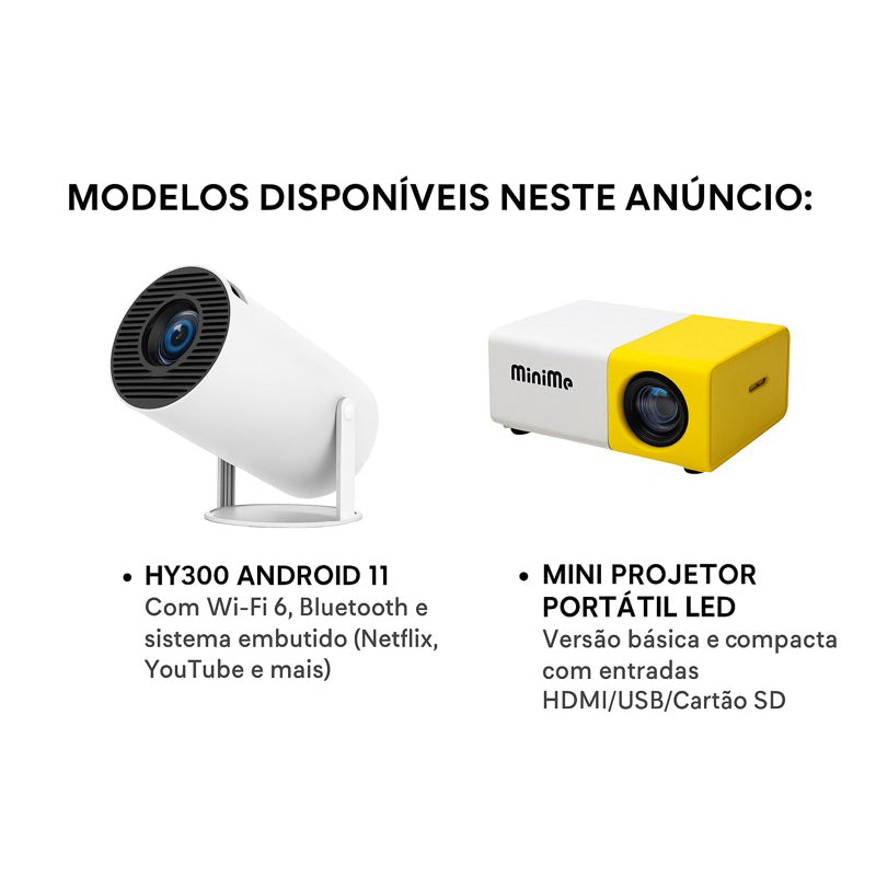 Projetor Full Android Hd Projetor 4k top Qualidade