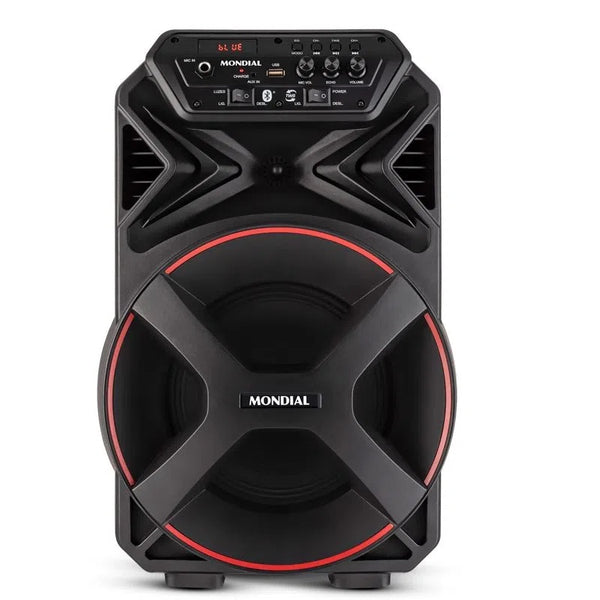 Caixa de Som Bluetooth  Mondial Amplificada Portátil 250W RMS