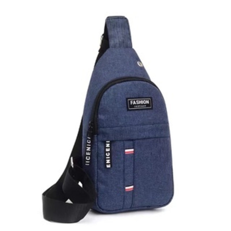 Bolsa de ombro masculina anti-roubo com usb