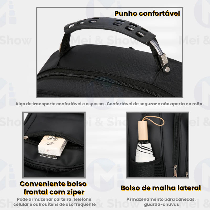 Mochila Masculina De Grande Capacidade