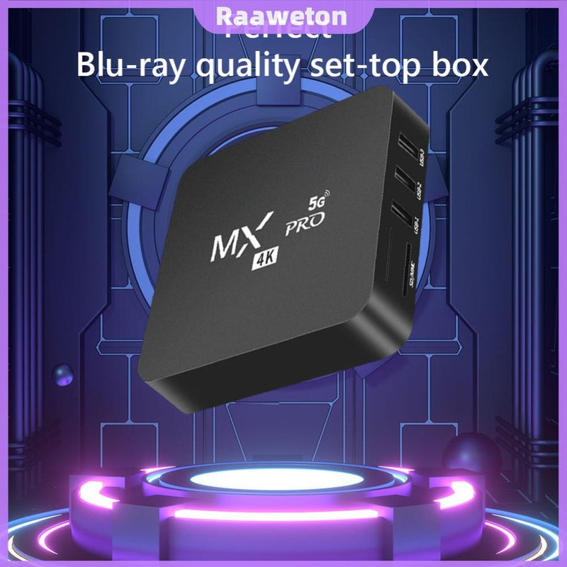 TV box  Mx Pro 5g  qualidade 4k full hd