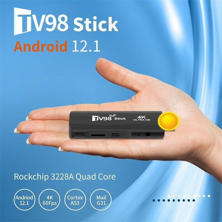 Smart Android  TV Box 4k  2.4G 5G WiFi Smart TV Box Quad Core