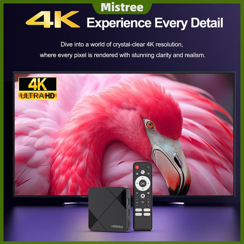 Smart TV Box Android 14 - RK3518 | 4K Ultra HD | O MELHOR