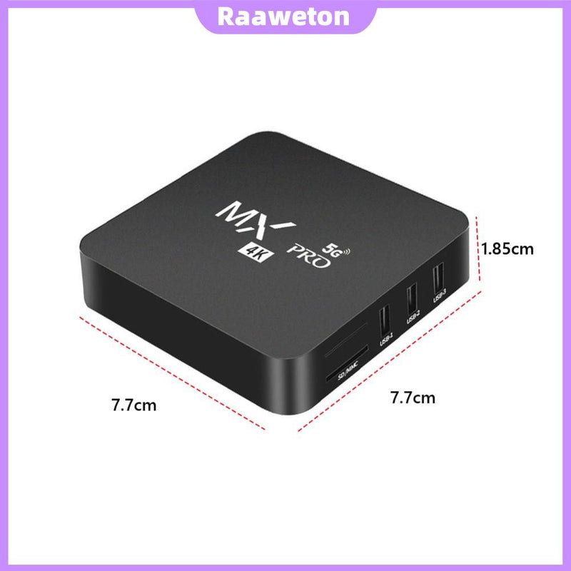 TV box  Mx Pro 5g  qualidade 4k full hd