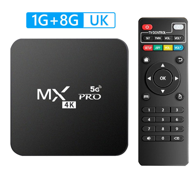 TV box  Mx Pro 5g  qualidade 4k full hd