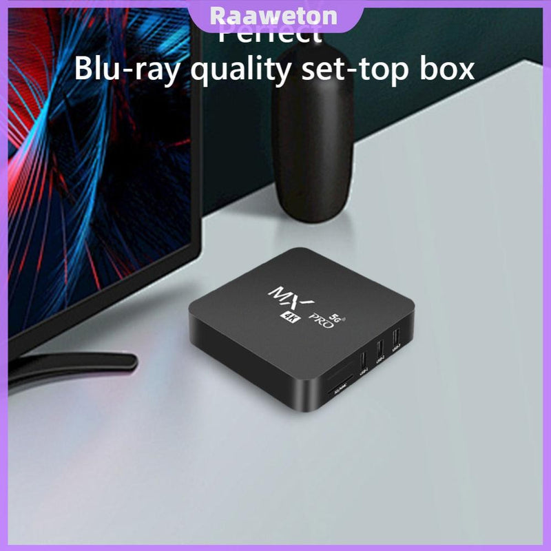 TV box  Mx Pro 5g  qualidade 4k full hd