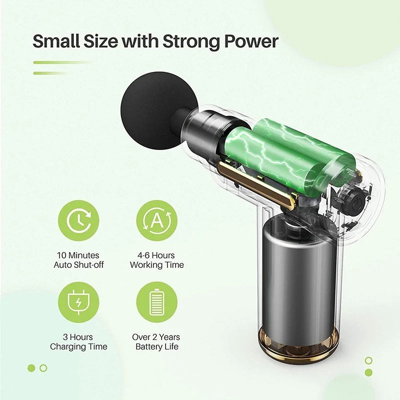 Massageador Elétrico Alta Frequência Profissional Muscular Massagem