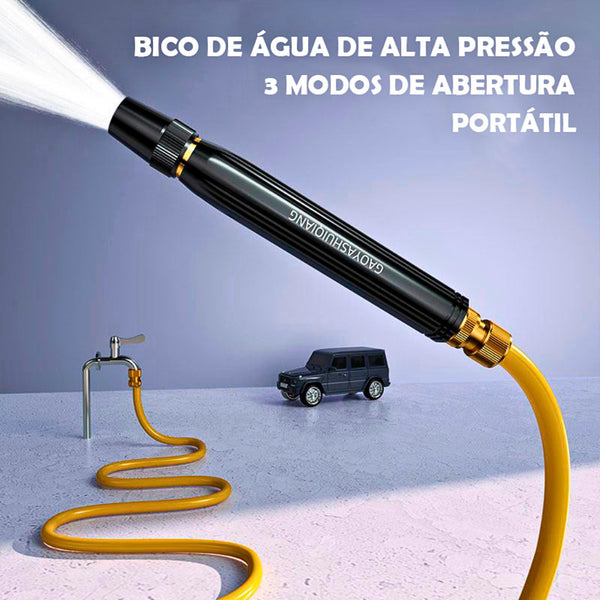 Esguicho Bocal De Mangueira Pistola Spray Água Alta Pressão