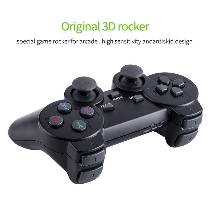 Videogame Stick 10mil 2 Controles Sem Fio Console  Portatil