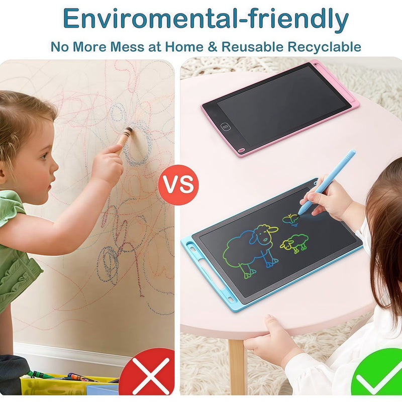 Lousa Mágica Infantil com Tela LCD — Tablet brinquedo