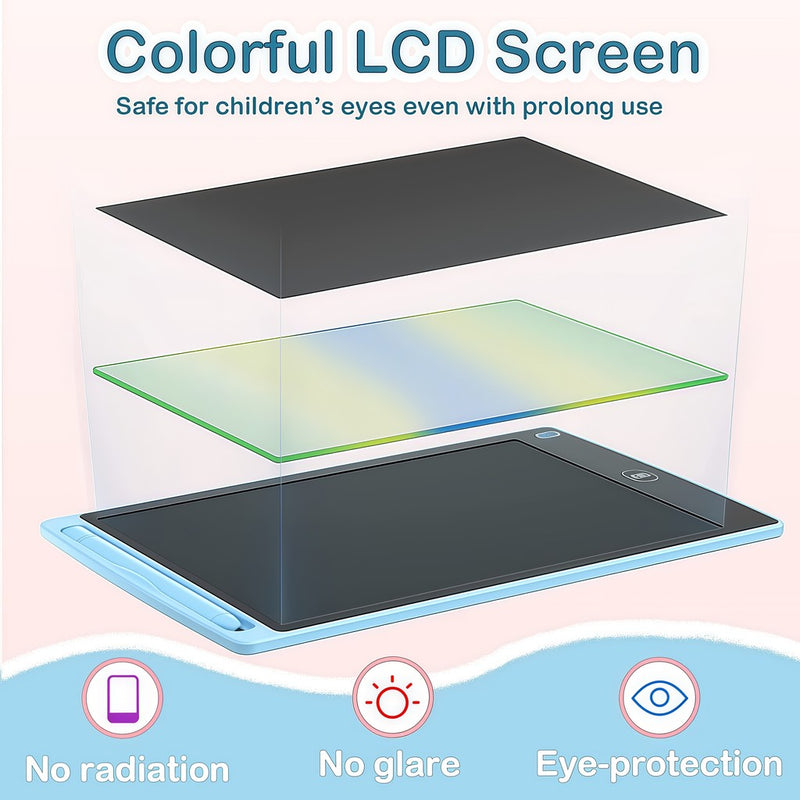 Lousa Mágica Infantil com Tela LCD — Tablet brinquedo