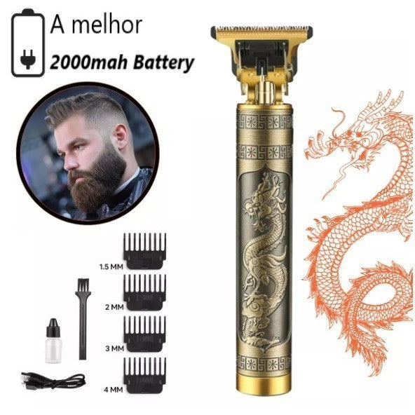 Barbeador  de pelos Maquina cortar cabelo dragão