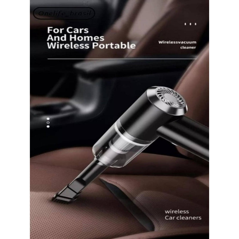 Mini Aspirador de Pó Portátil Automotivo