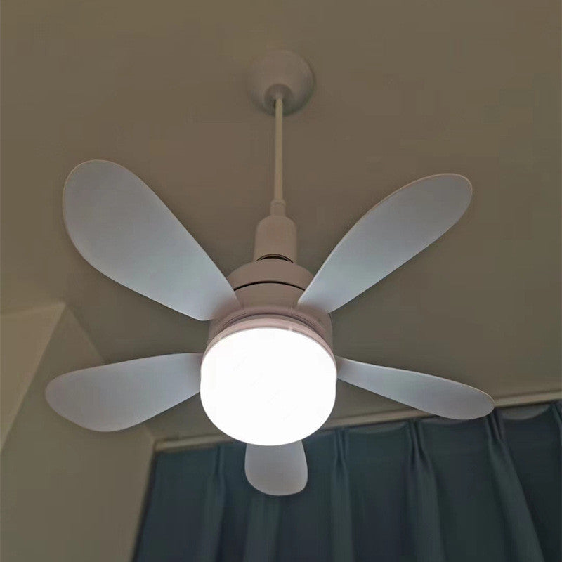 Ventilador de teto Com Luz para Pequenos Espaços (6 Hélices)