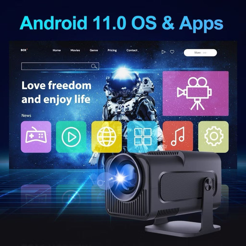 Projetor  Android Wi-fi Hd 390 Lançamento