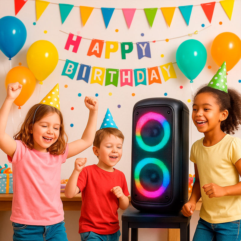 Caixa de Som Portátil Bluetooth Torre Ultra