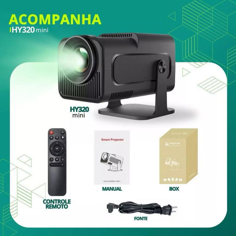 Projetor  Android Wi-fi Hd 390 Lançamento