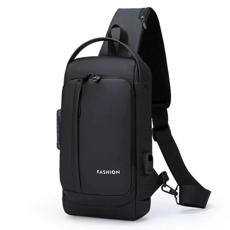 Mochila de Ombro Transversal Compacta
