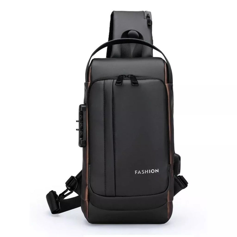 Mochila de Ombro Transversal Compacta