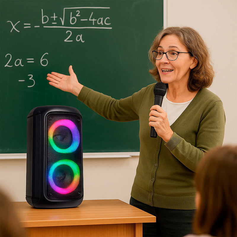 Caixa de Som Portátil Bluetooth Torre Ultra