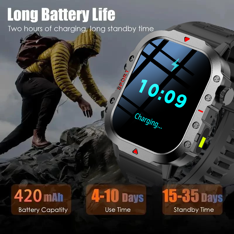Smart Watch 2.01 Polegadas Grande HD